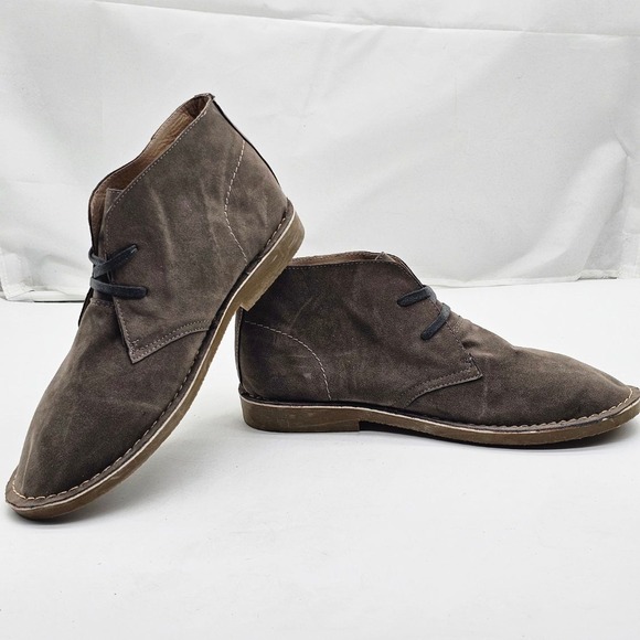Giraldi Other - Giraldi Chukka Boots Mens Size 13 Brown  Atlantis Faux Suede Desert Boots